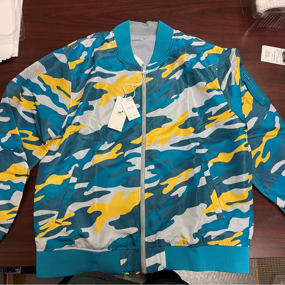 STAPLE PIGEON Reversible Bombers Jacket “Camouflage” BRAND NEW Men’s Size XL